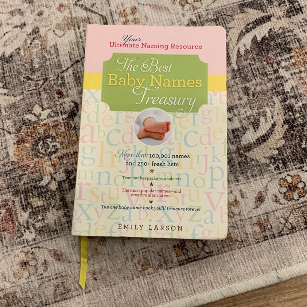 Baby name book!